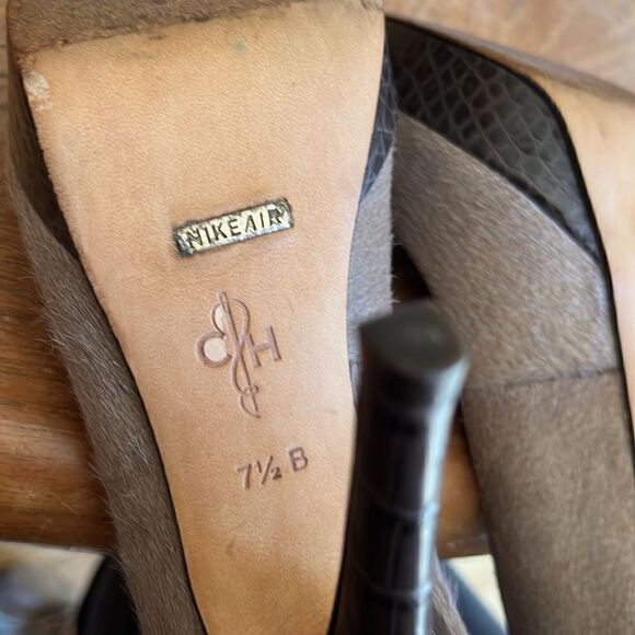 Cole Haan Nike Air open toe shoes 7 1/2 - Picture 7 of 8